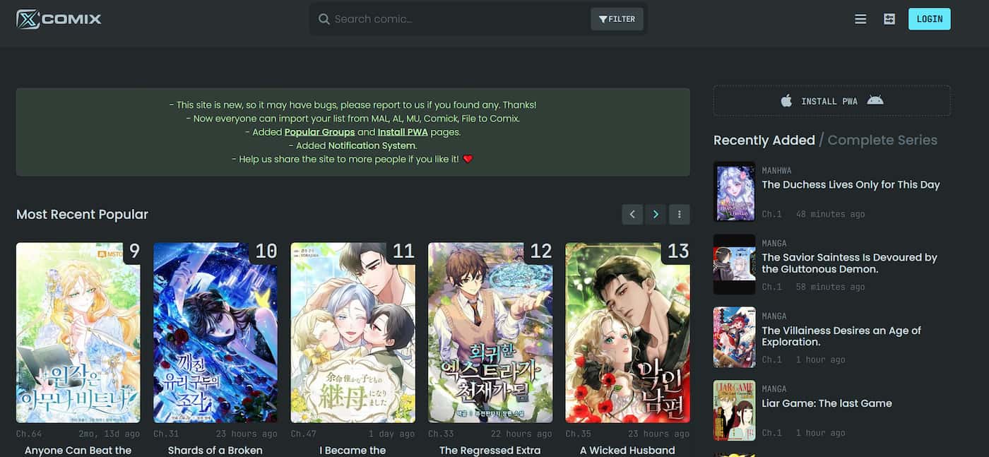 Comix Manwha Manga Manhua Comix Homepage Manwha Manga Manhua Site