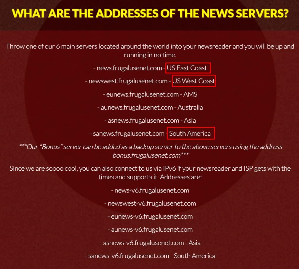 Frugal Usenet Best Usenet Provider Latin America