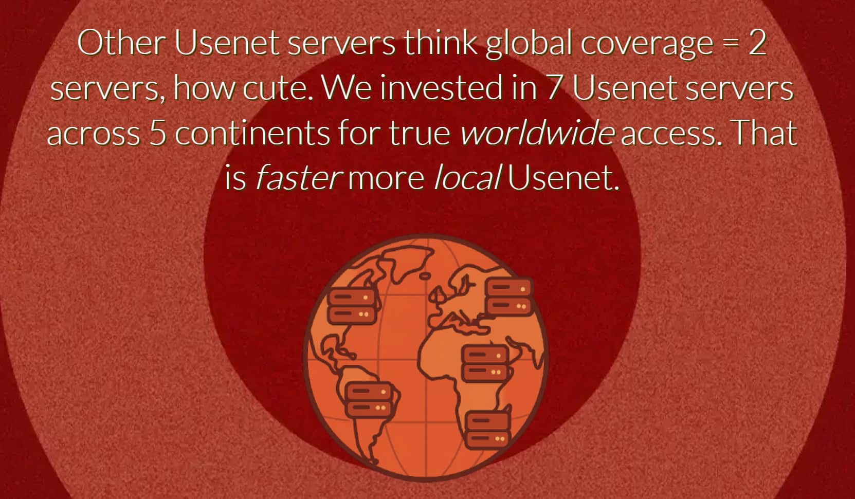 Frugal Usenet Review Worldwide Network Frugal Usenet Review Map of Server Locations