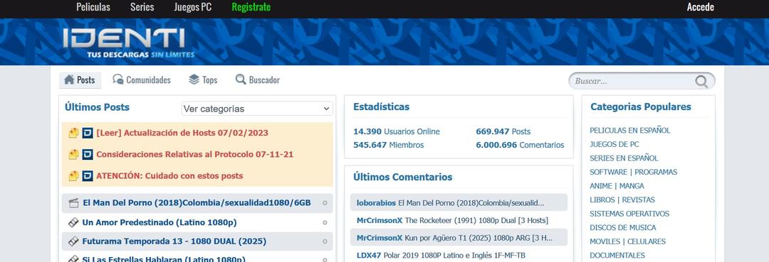 Identi Spanish Downloads Identi Home Page