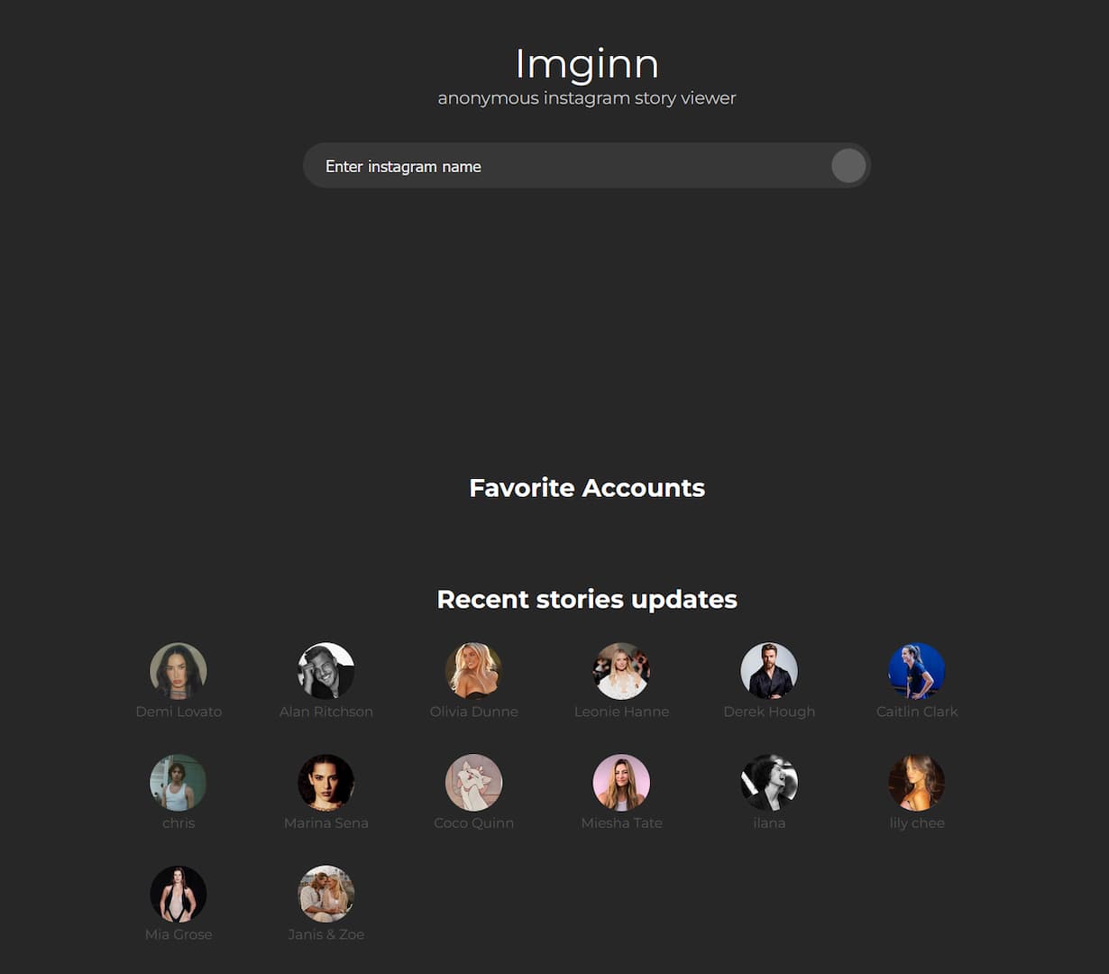 Imginn Homepage Private Instagram Viewer Imginn Homepage Private Instagram Viewer