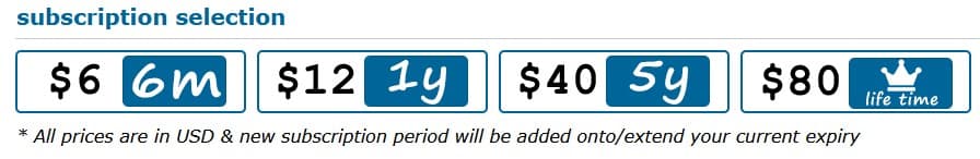 NZBGeek Pricing NZBGeek Pricing graphic