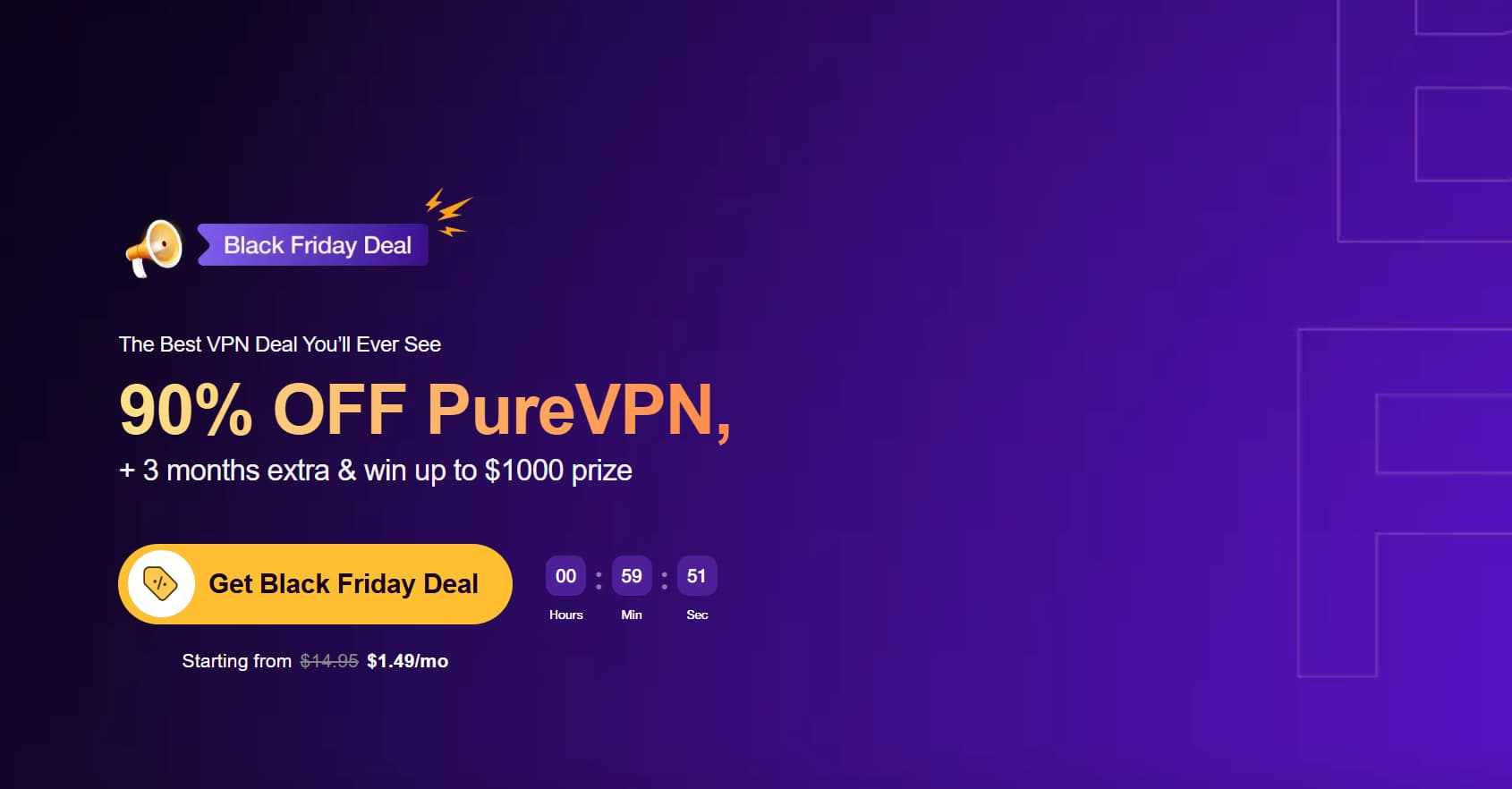 PureVPN Black Friday Deal