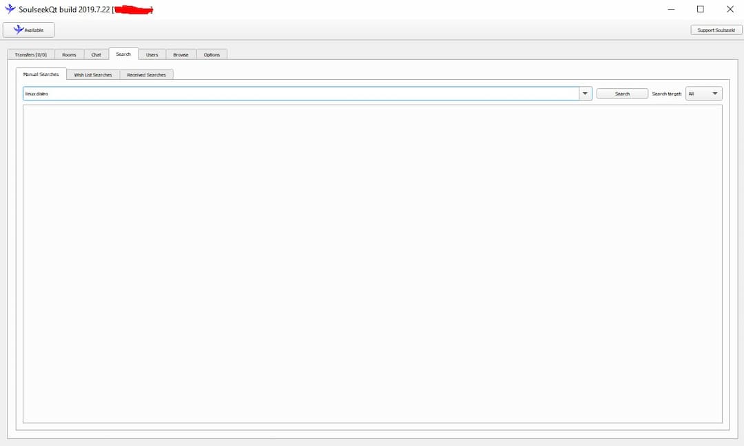 Soulseek Frostwire Alternative screenshot of Soulseek