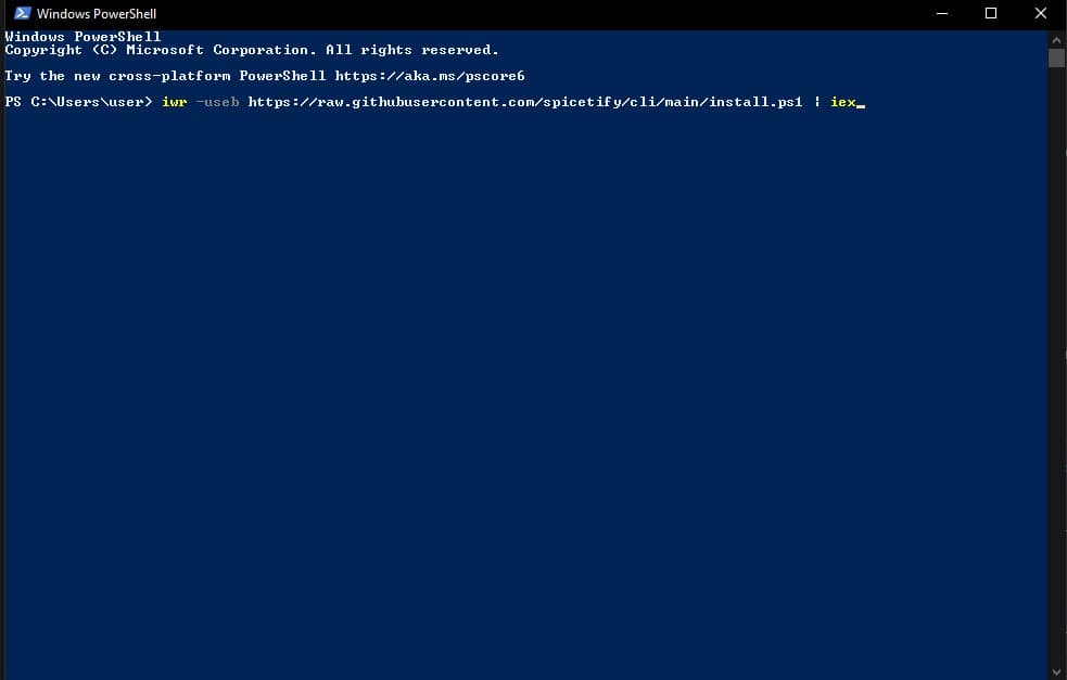 Spicetify Install