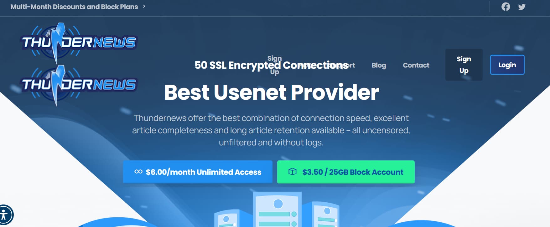 ThunderNews Budget Usenet Provider ThunderNews Home Page Budget Usenet provider