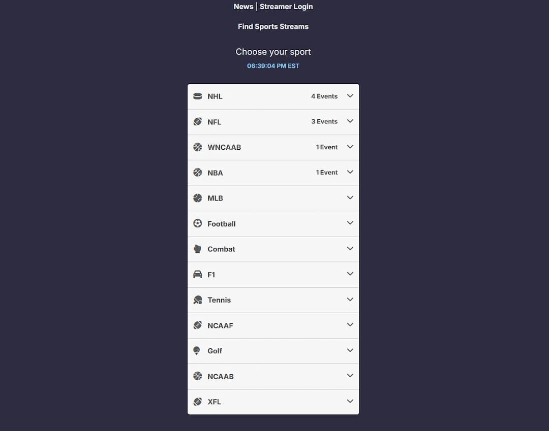 WatchSports Best Free Sports Streaming Sites