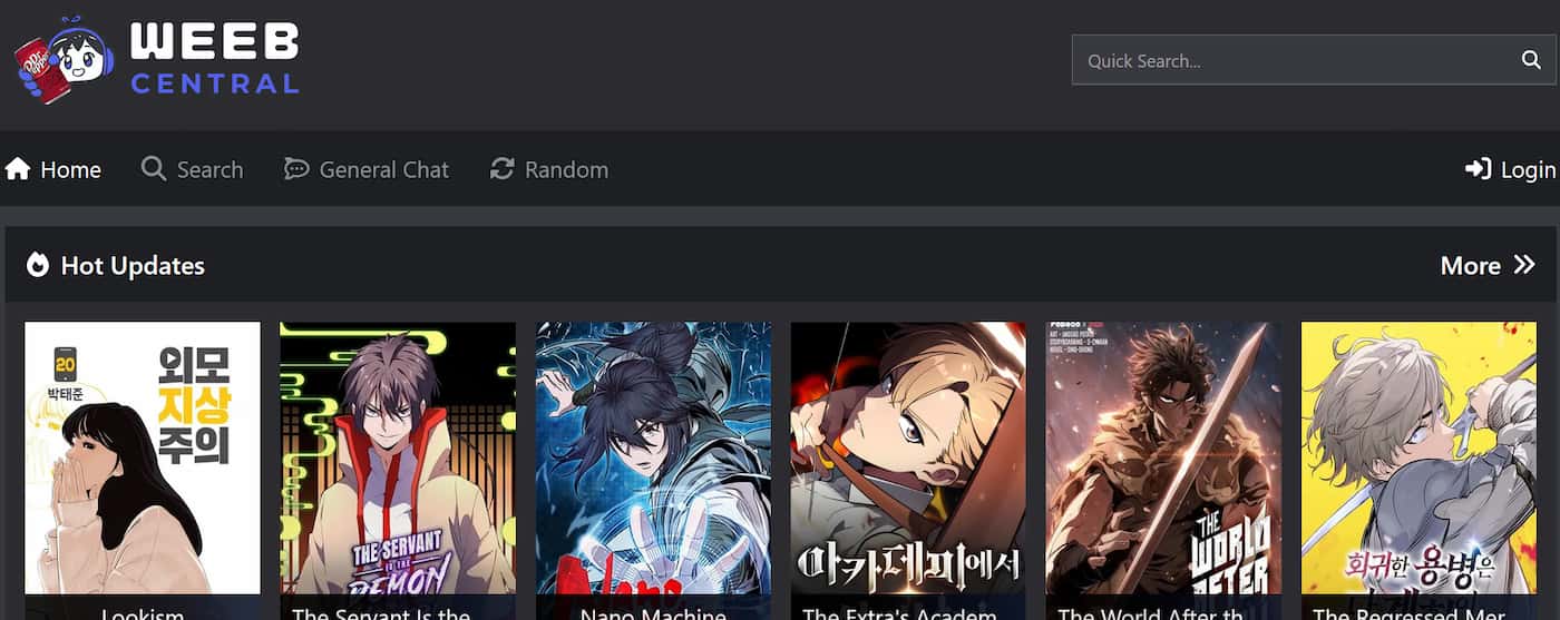 Weeb Central MangaPark Alternative WeebCentral Homepage MangaPark Alternative